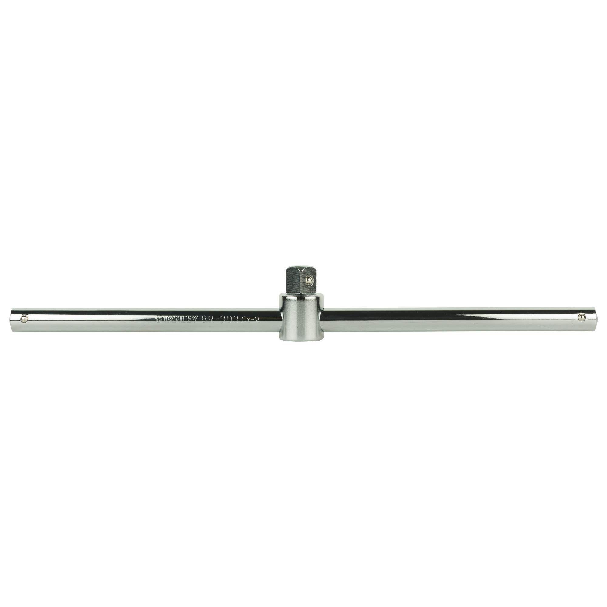 STANLEY STMT89303-8B 3/4-inch Chrome Vanadium Steel Sliding T-Bar